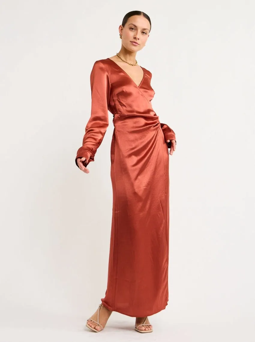 Anna Quan Harlow Dress in Bruschetta