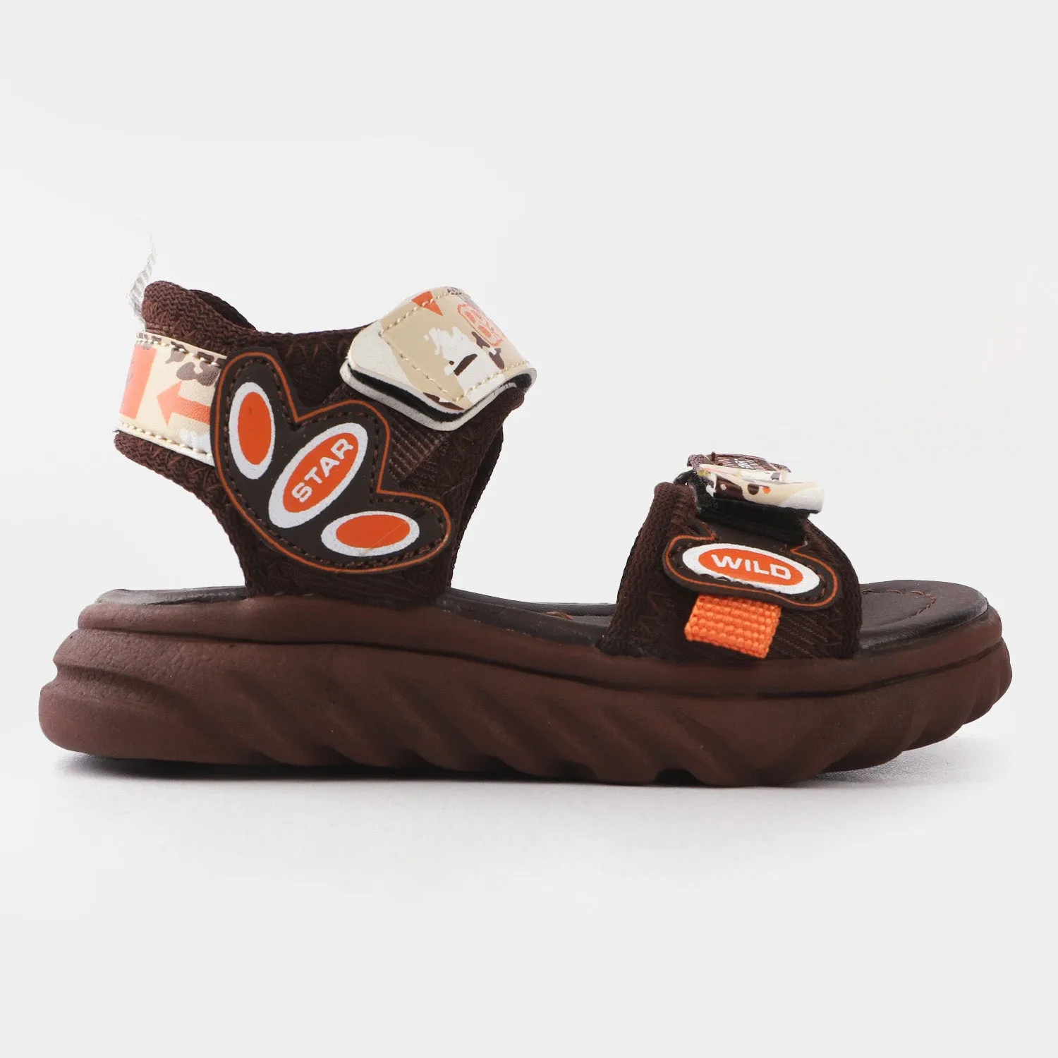 Boys Sandal 2556-10-BROWN