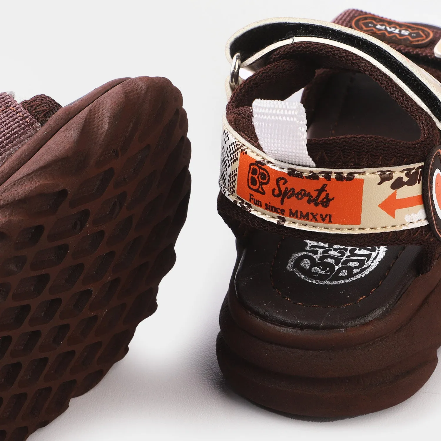 Boys Sandal 2556-10-BROWN