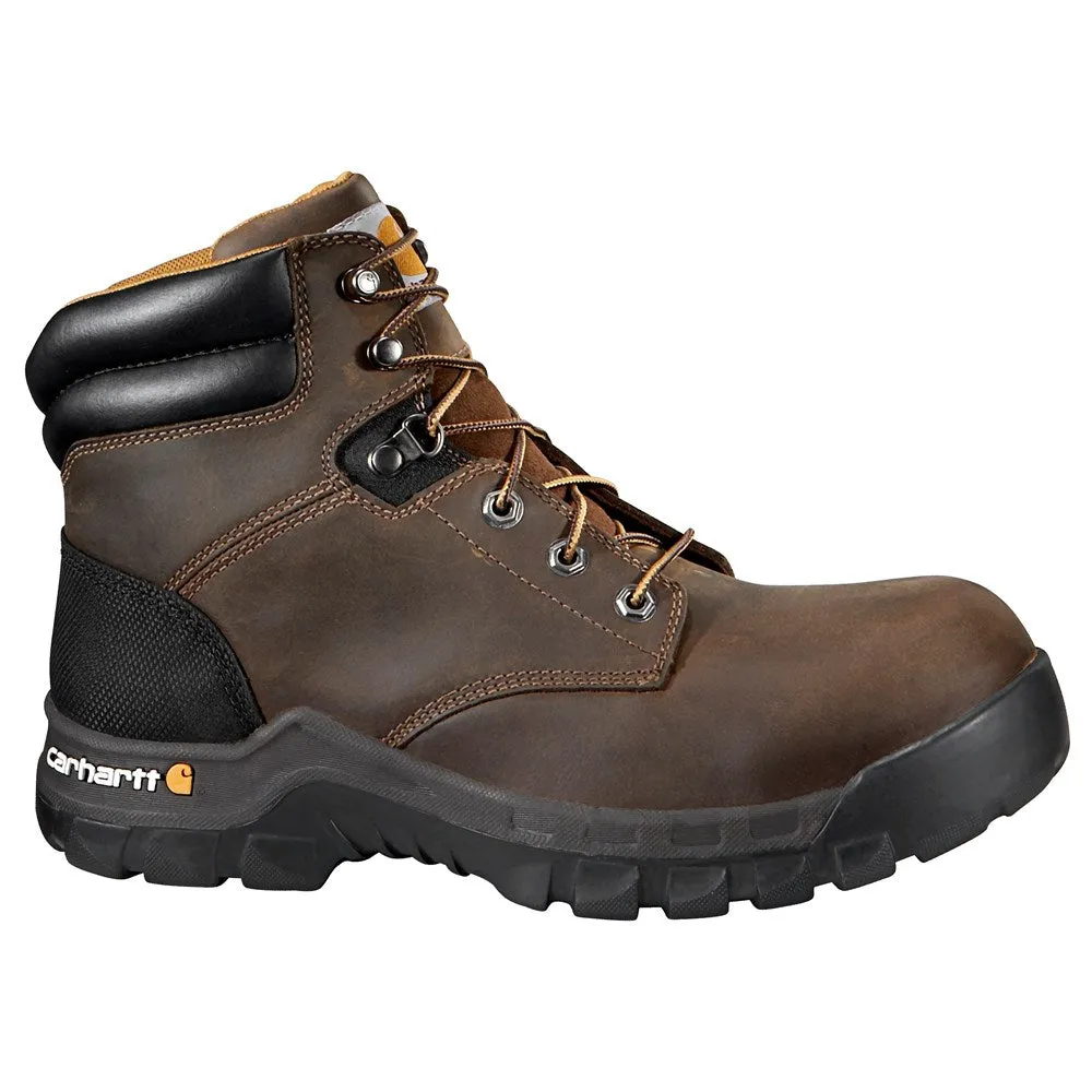 Carhartt Men's Rugged Flex 6" Work Boot with Medium/Wide Composite Toe ,  brown