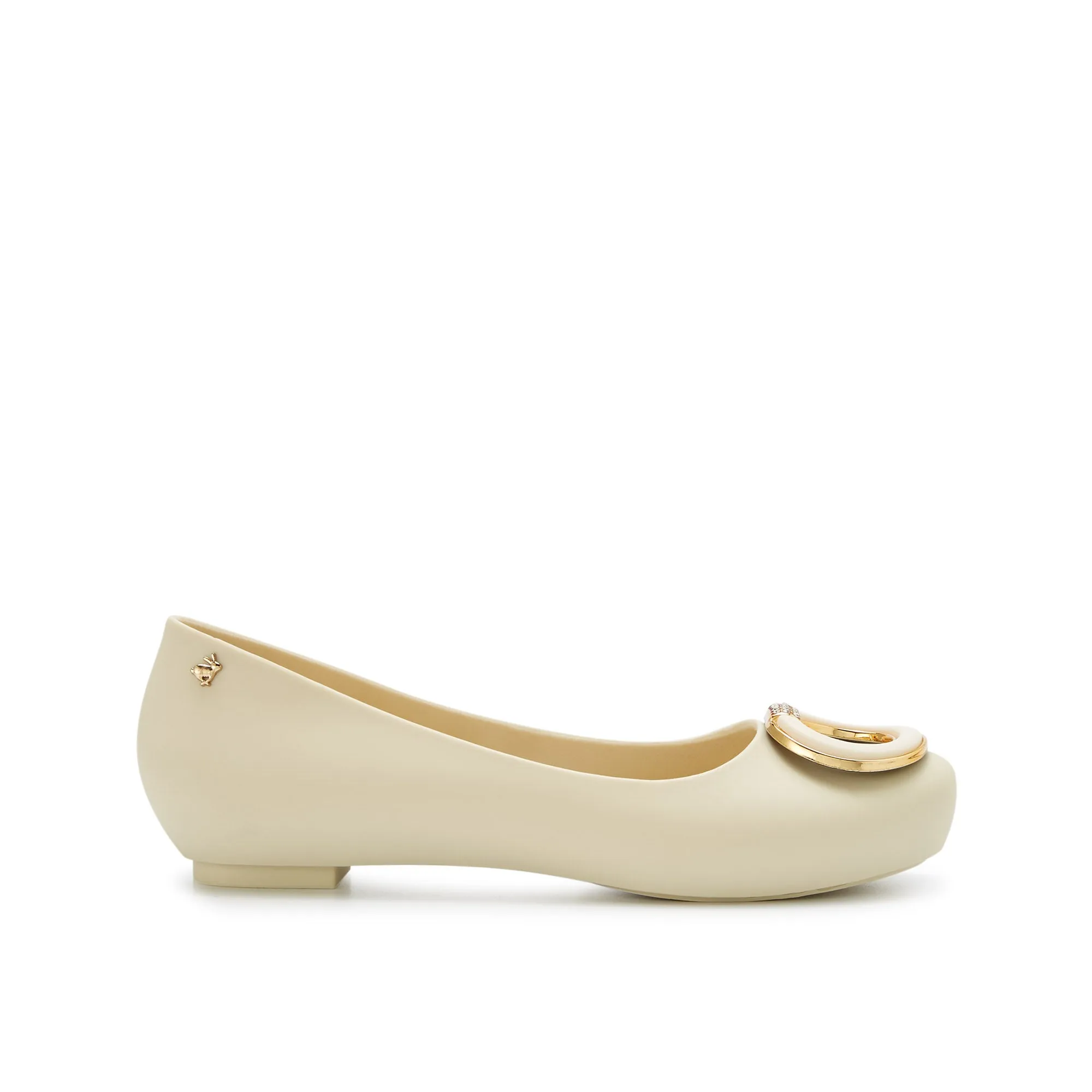 Colin Zion Flat Ballerinas White