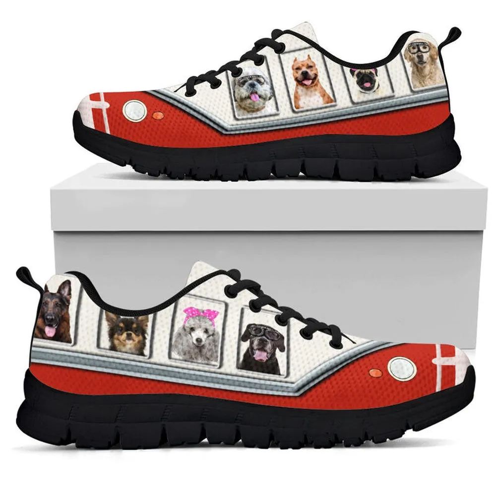 Dog Sneaker, Dogs Retro Car Sneakers, Dog Shoes