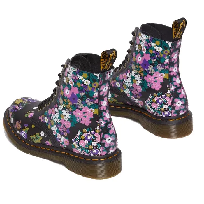 Dr Martens  Vintage Floral 1460 Pascal Backhand Leather Multi