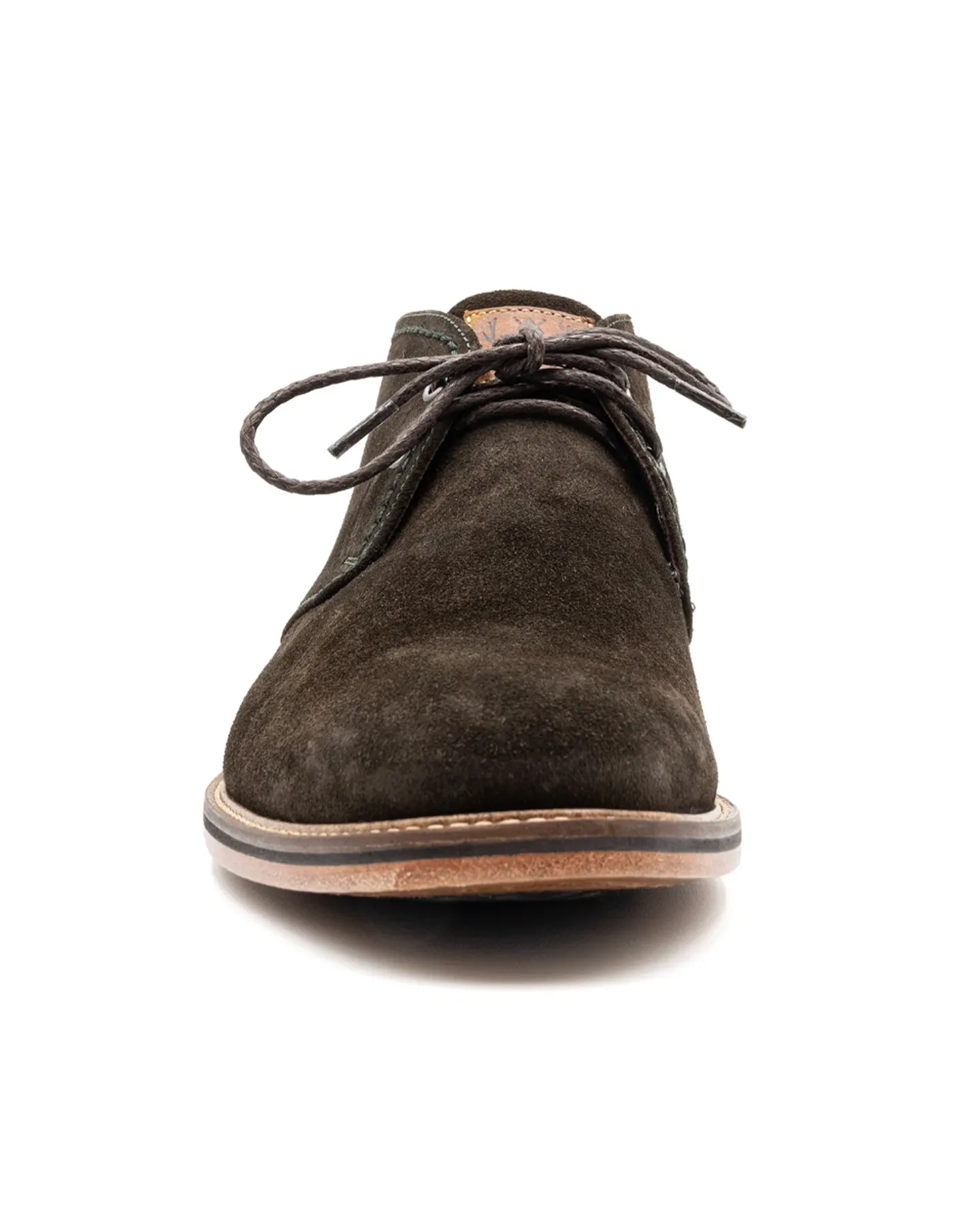 ERNEST SUEDE SAFARI WILD AFRICAN KUDU CHUKKA BOOT - EVERGREEN