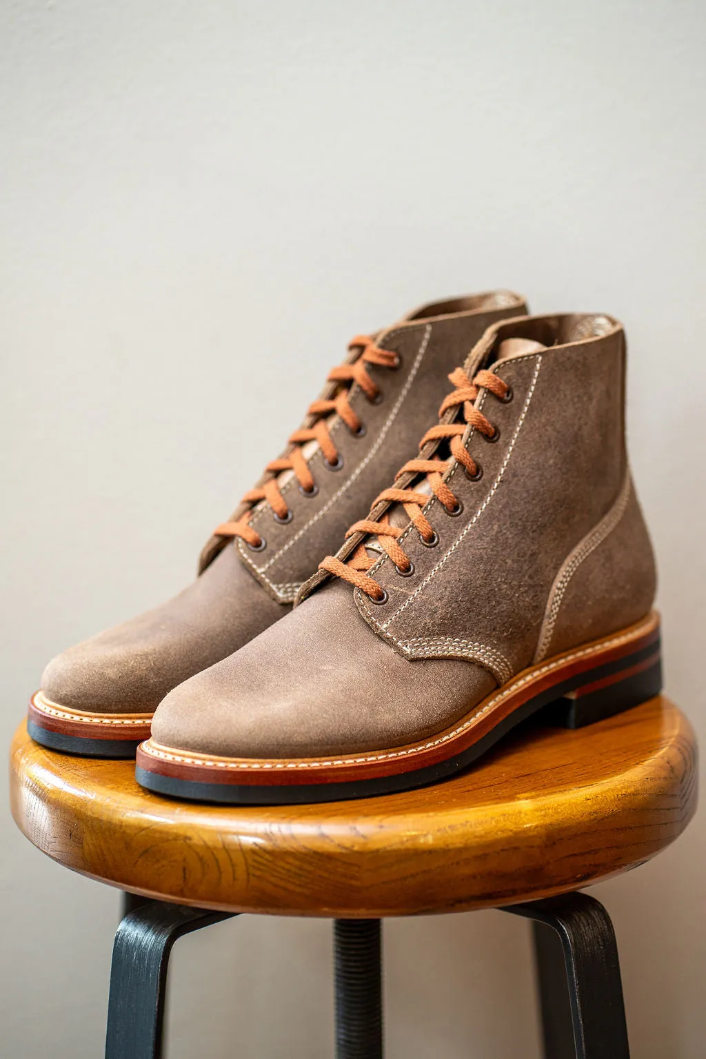 John Lofgren M-43 Service Shoes - Horween Natural CXL Natural Roughout