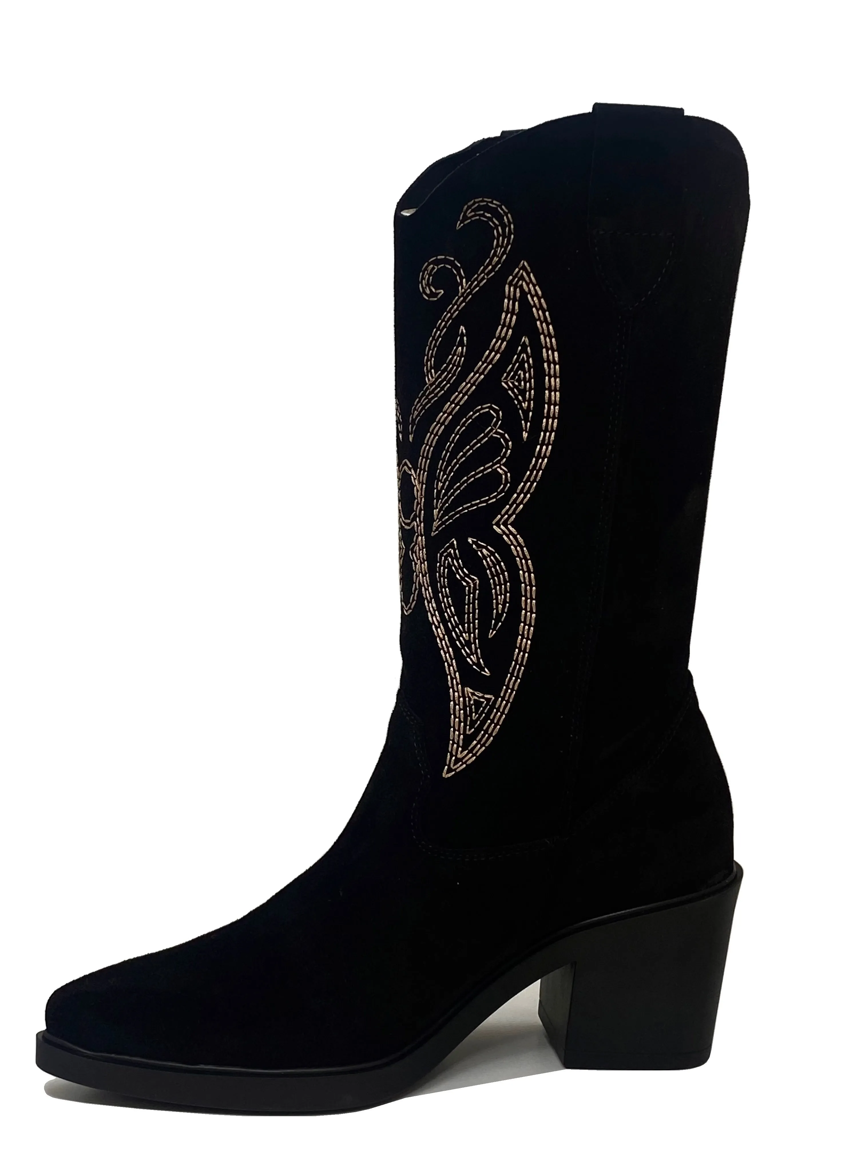 Jose Saenz Ladies Suede Western Style Boot