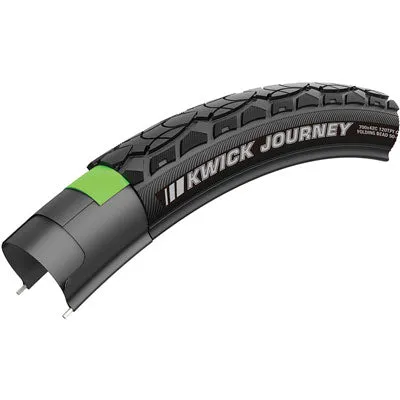 Kenda Kwick Journey 26'' E-Bike Tires - Fast Rolling, Reflective, Puncture Resistant