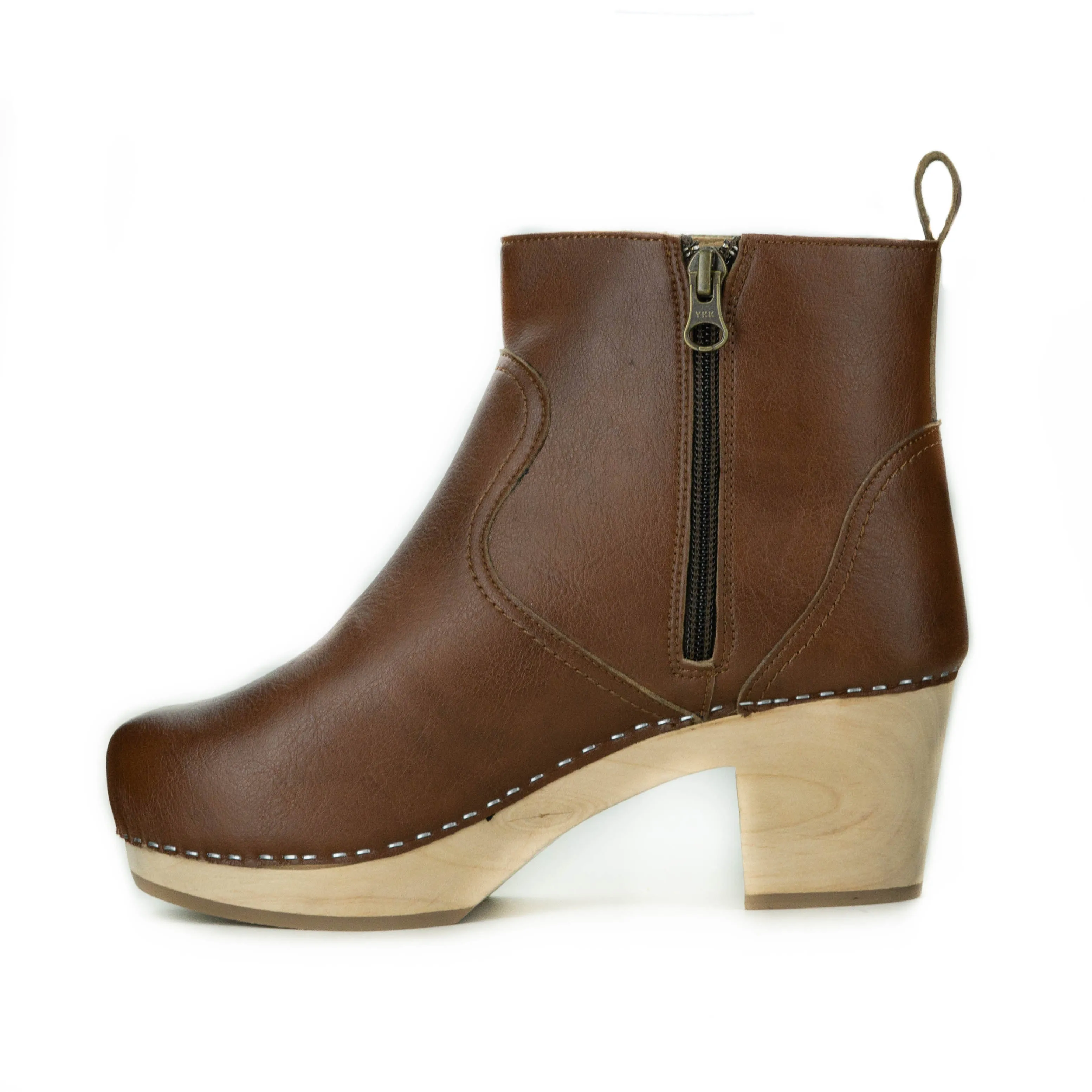 Marlowe Clog Boot in Tan from Novacas