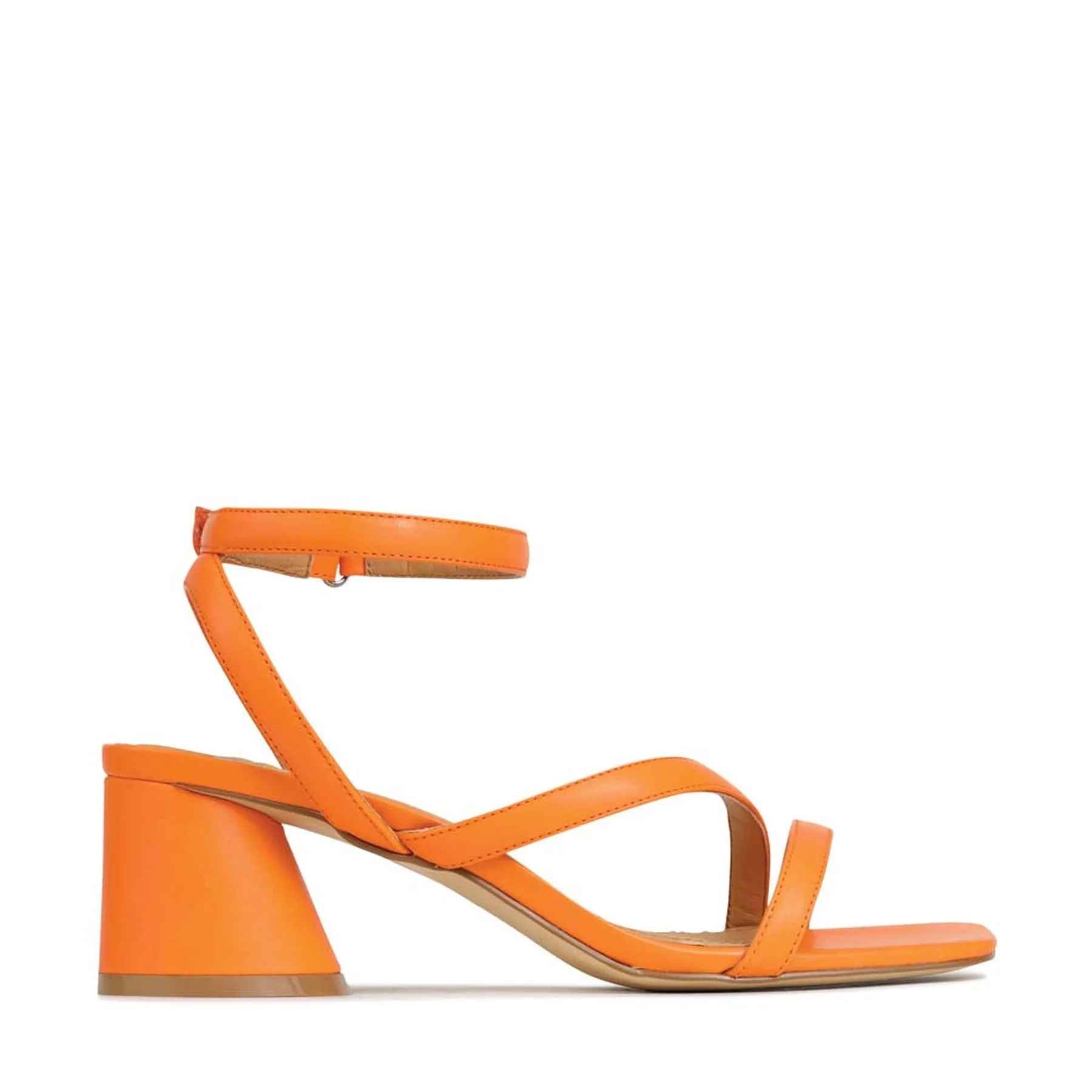 PETRICIA BLOCK HEEL SANDAL LEATHER