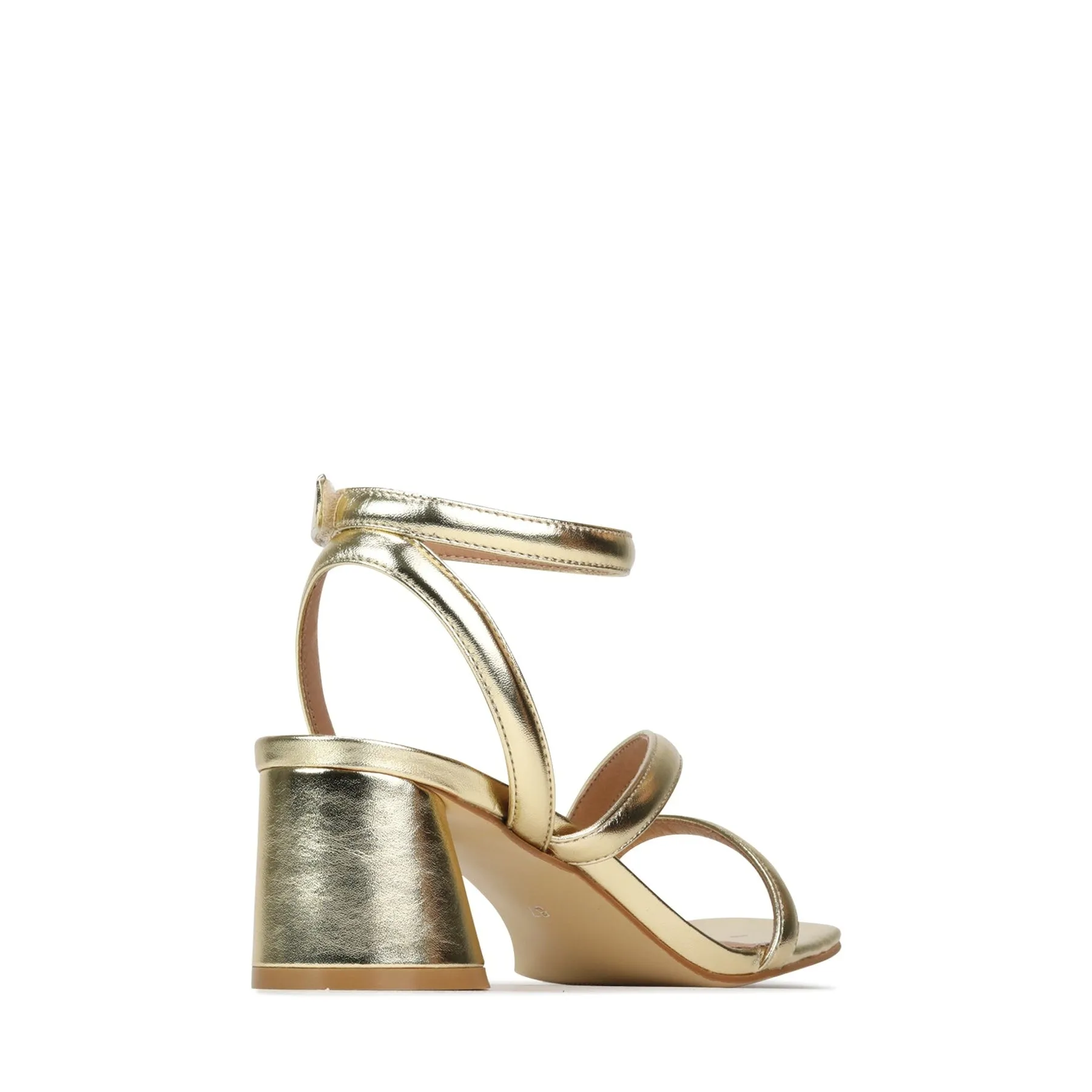 PETRICIA BLOCK HEEL SANDAL LEATHER