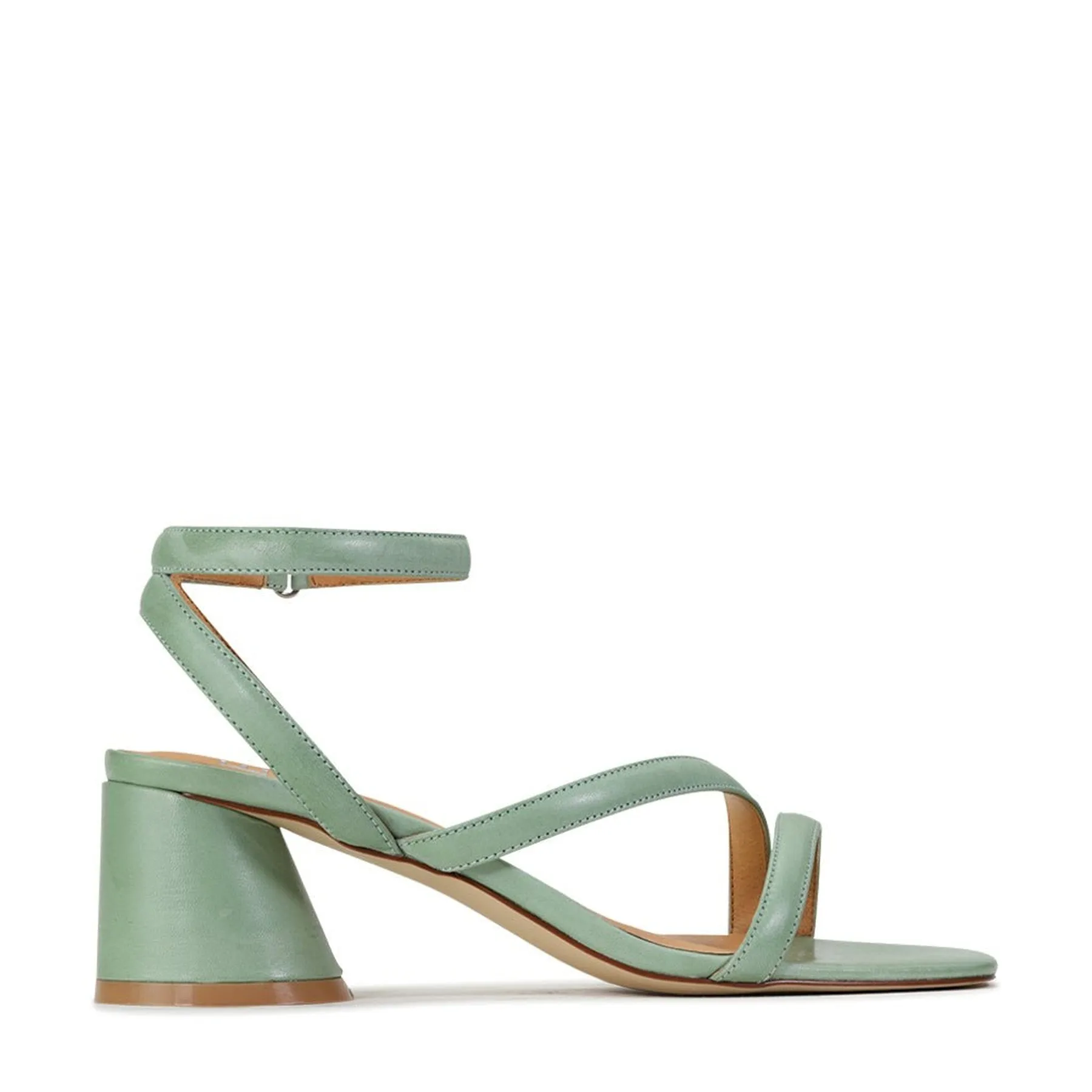 PETRICIA BLOCK HEEL SANDAL LEATHER