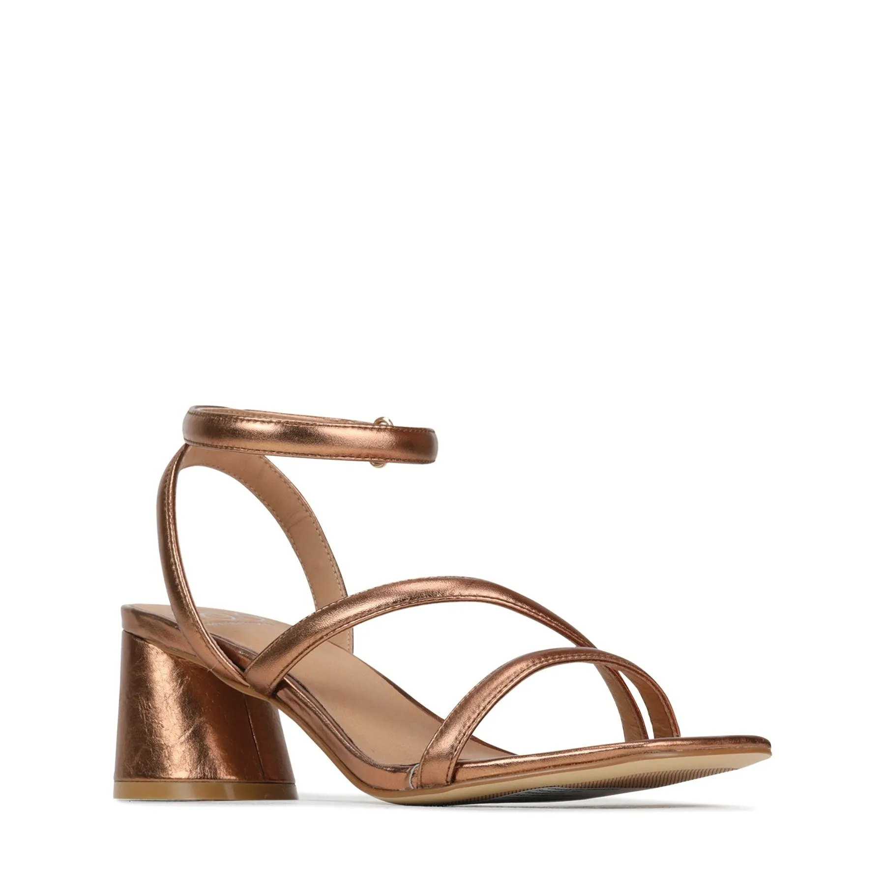 PETRICIA BLOCK HEEL SANDAL LEATHER