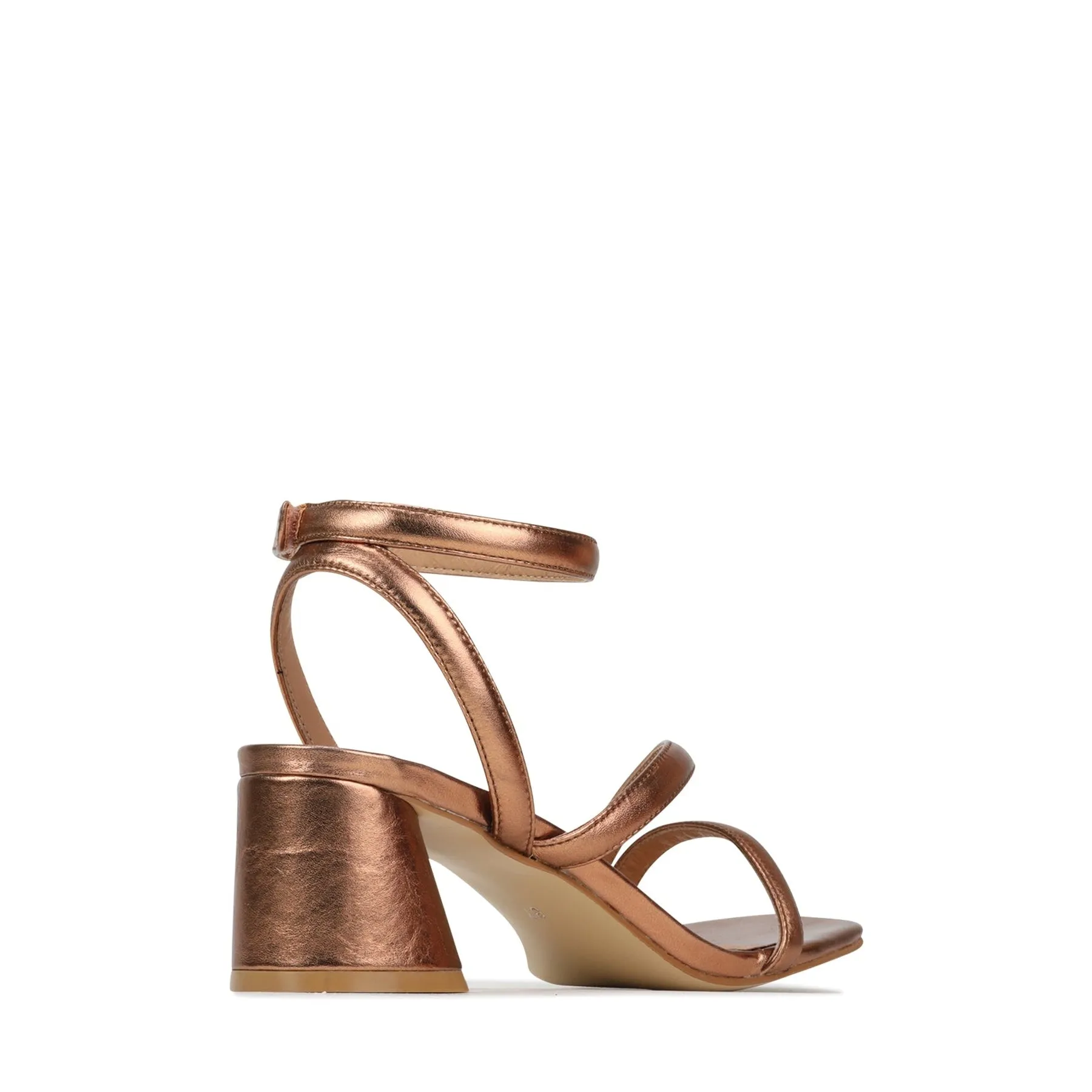 PETRICIA BLOCK HEEL SANDAL LEATHER