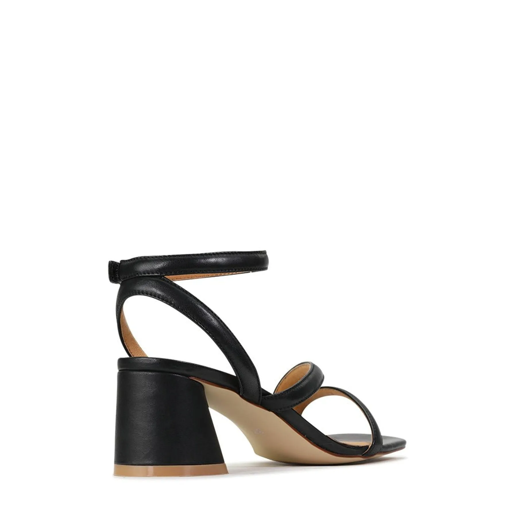 PETRICIA BLOCK HEEL SANDAL LEATHER