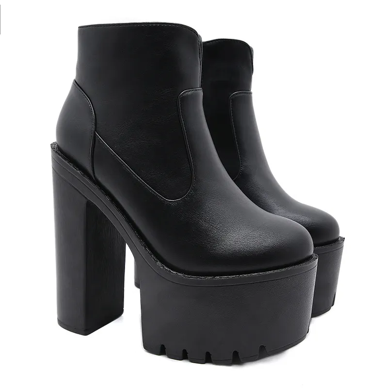 Platform Chelsea Boots