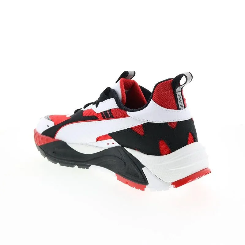 Puma Men's RS TRCK Super Lifestyle Shoes - Red / Black / White