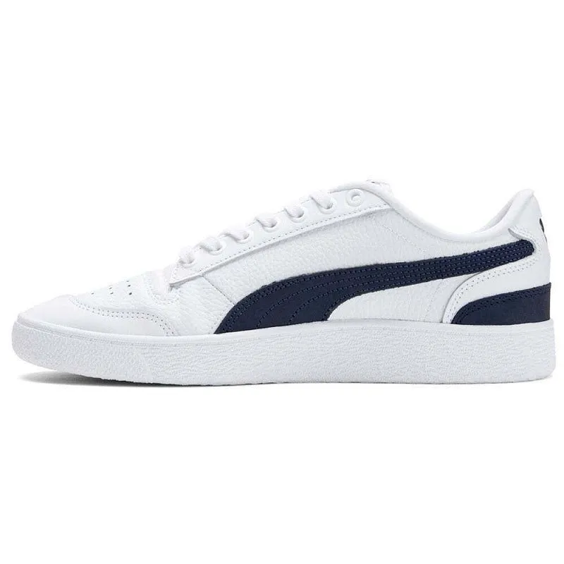 Puma Men's TMC Ralph Sampson Hussle Way Shoes - White / Peacoat