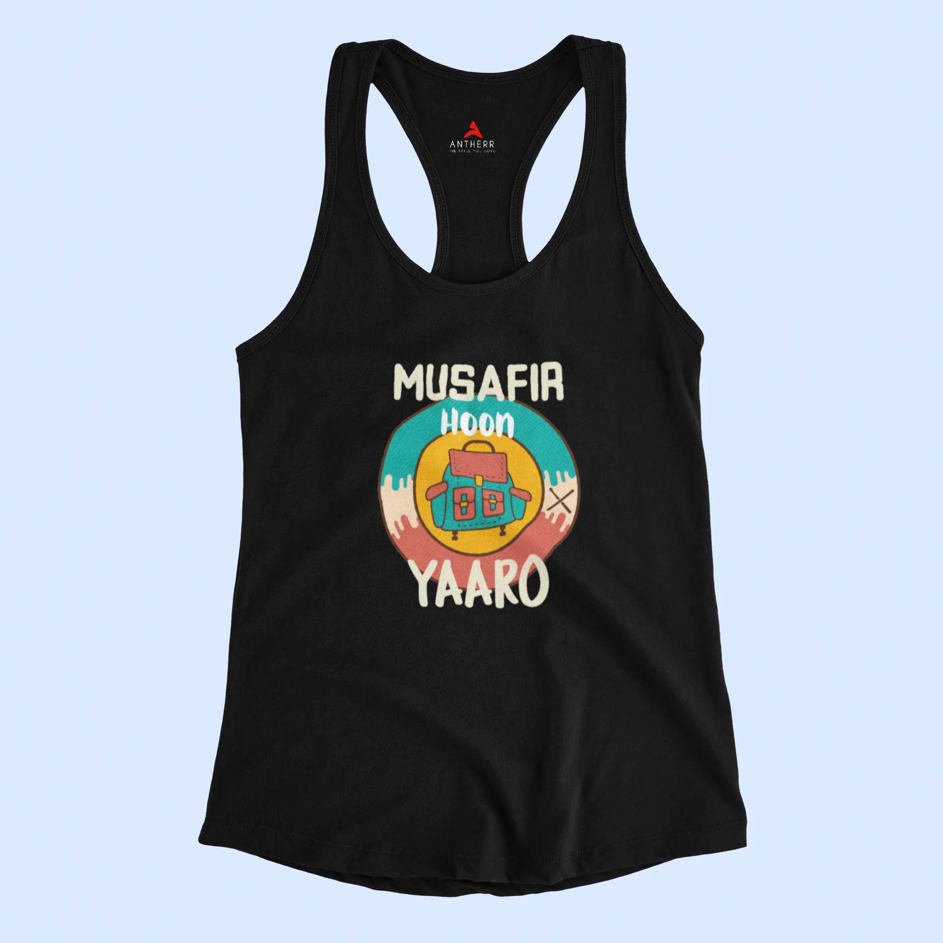 "MUSAFIR HOON YAARO" - Tank Top's