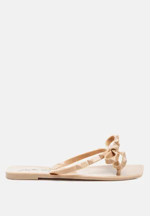 Retta Bow Thong Flats