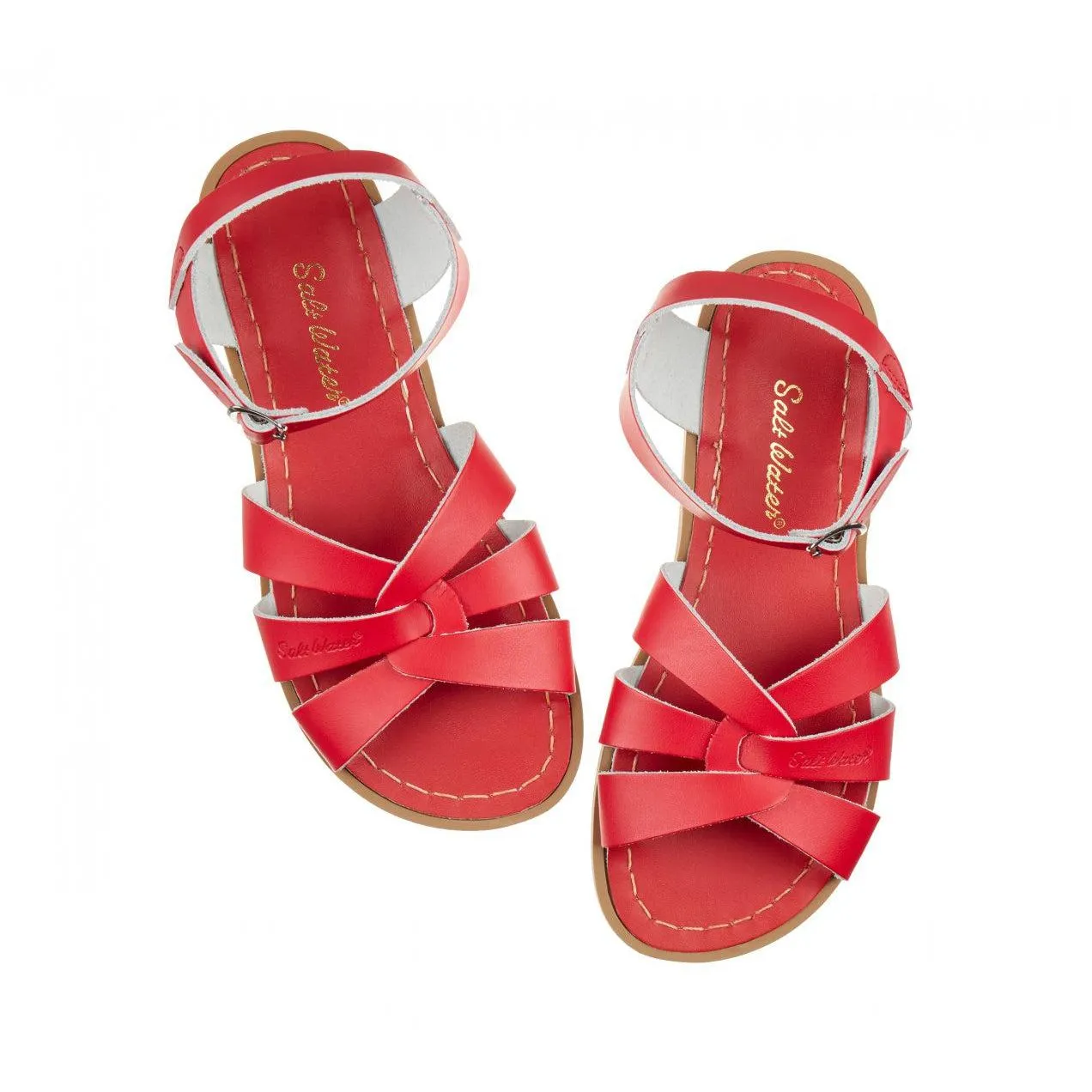 Saltwater Original Sandals - Red - Kids