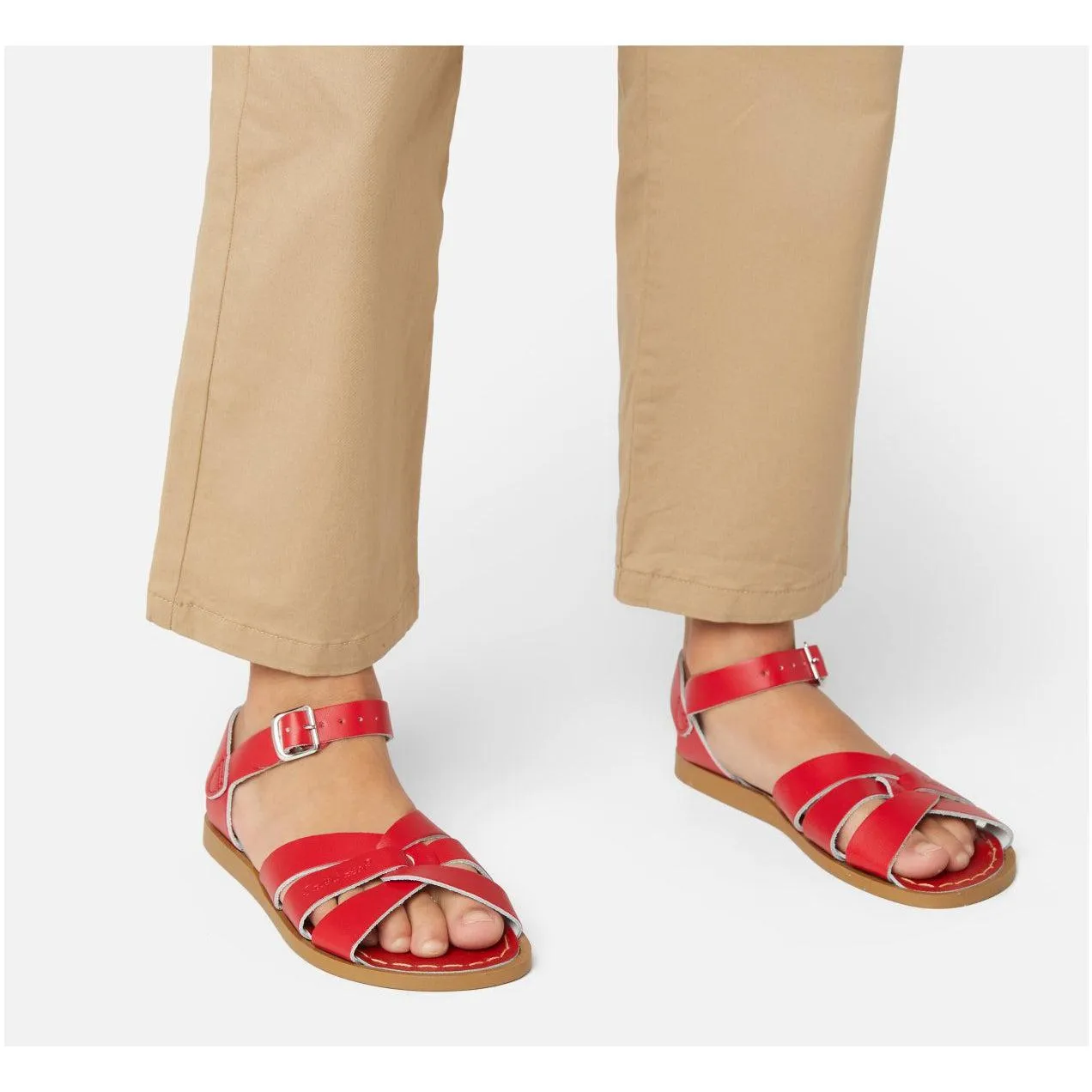 Saltwater Original Sandals - Red - Kids