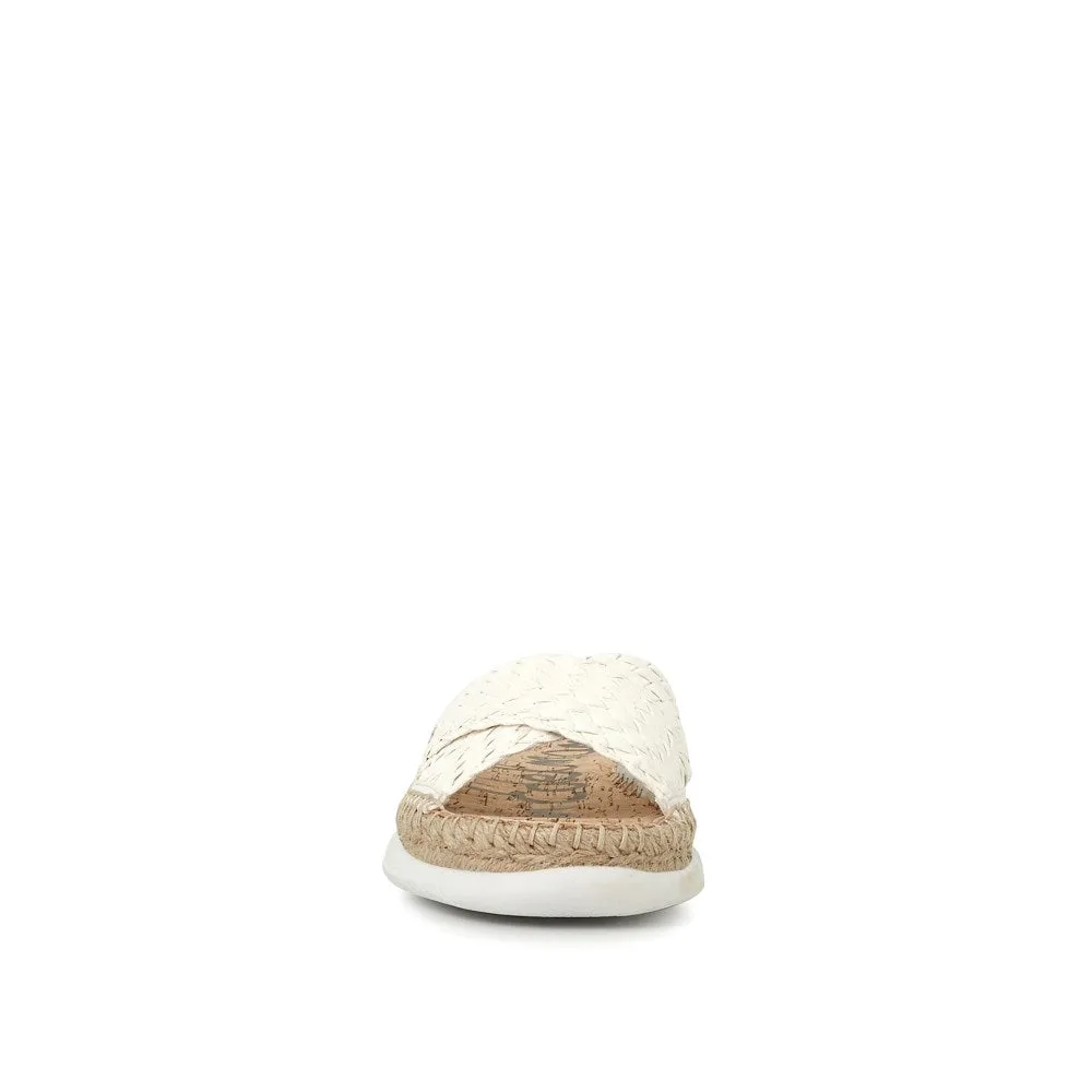 SAM EDELMAN - Jovie Sandal in White Woven