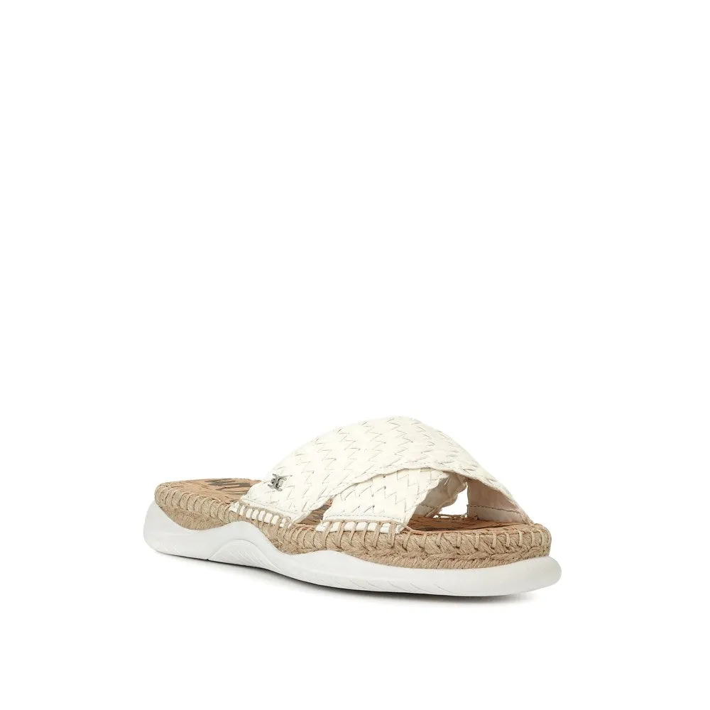 SAM EDELMAN - Jovie Sandal in White Woven