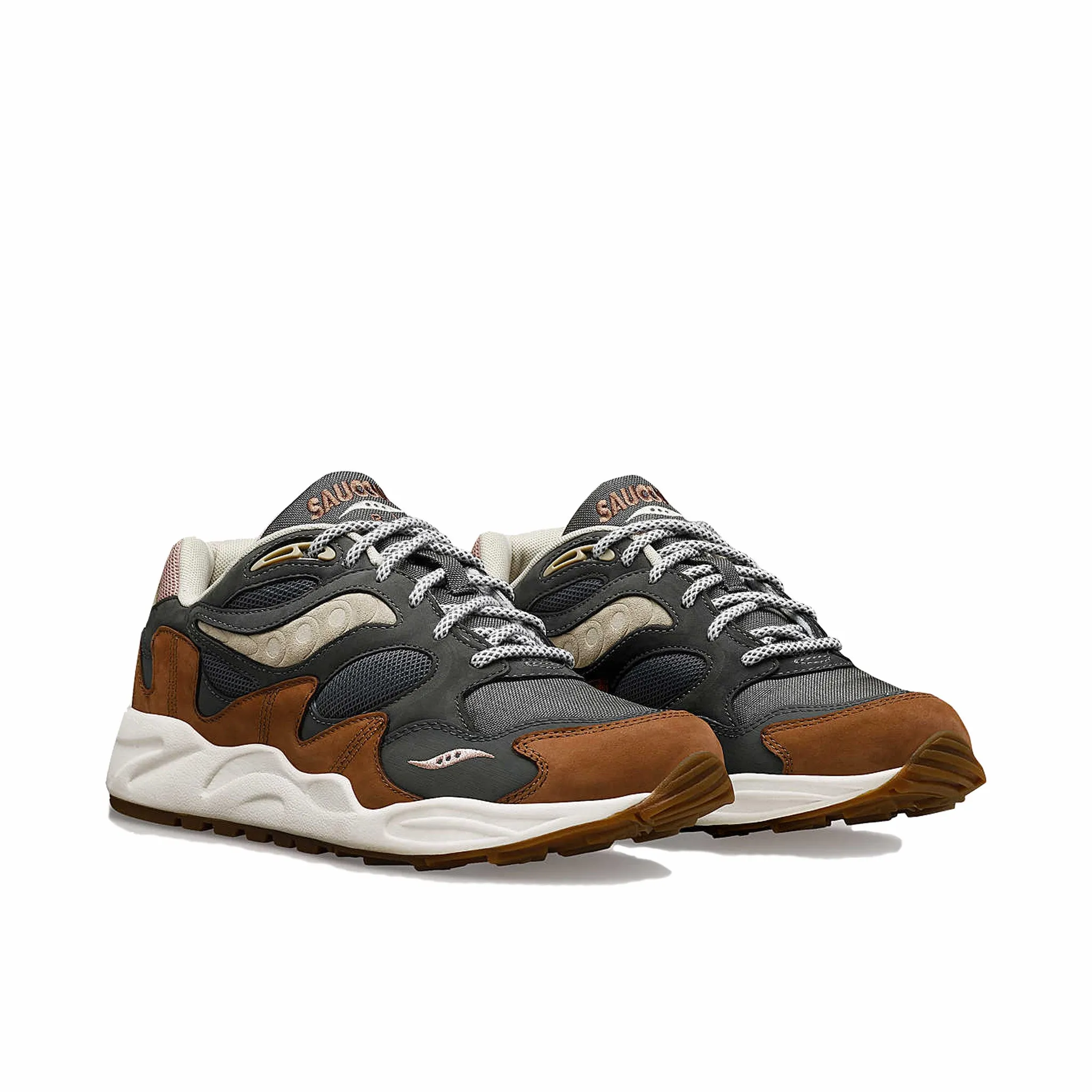 Saucony Grid Shadow 2 "Secure" (Grey/Brown)