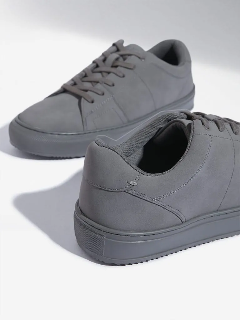 SOLEPLAY Dark Grey Platform Sneakers