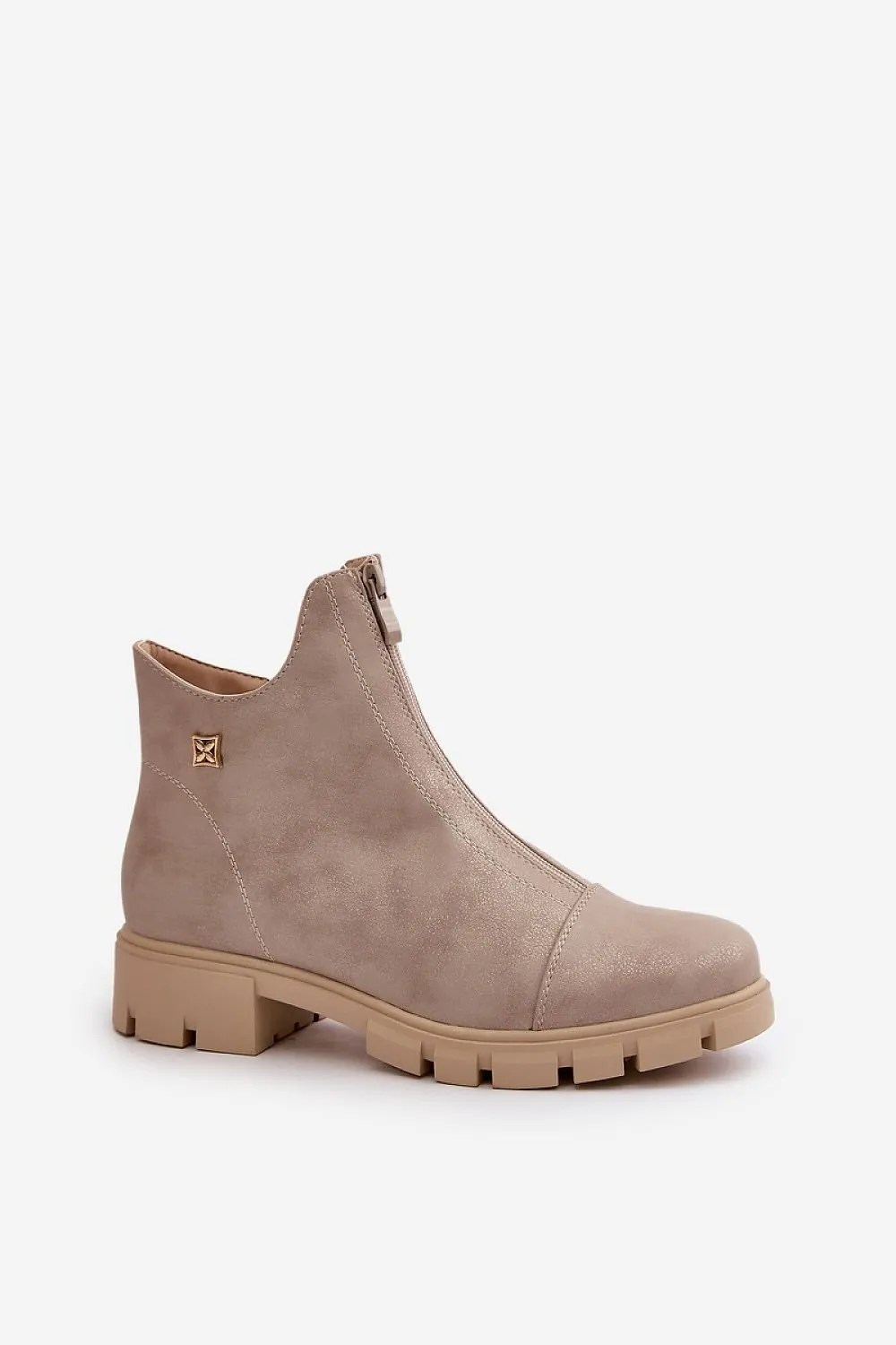 TEEK - Centered Zip Boots