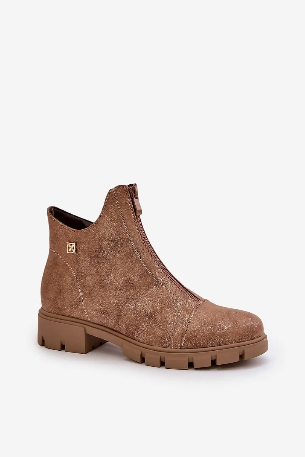 TEEK - Centered Zip Boots