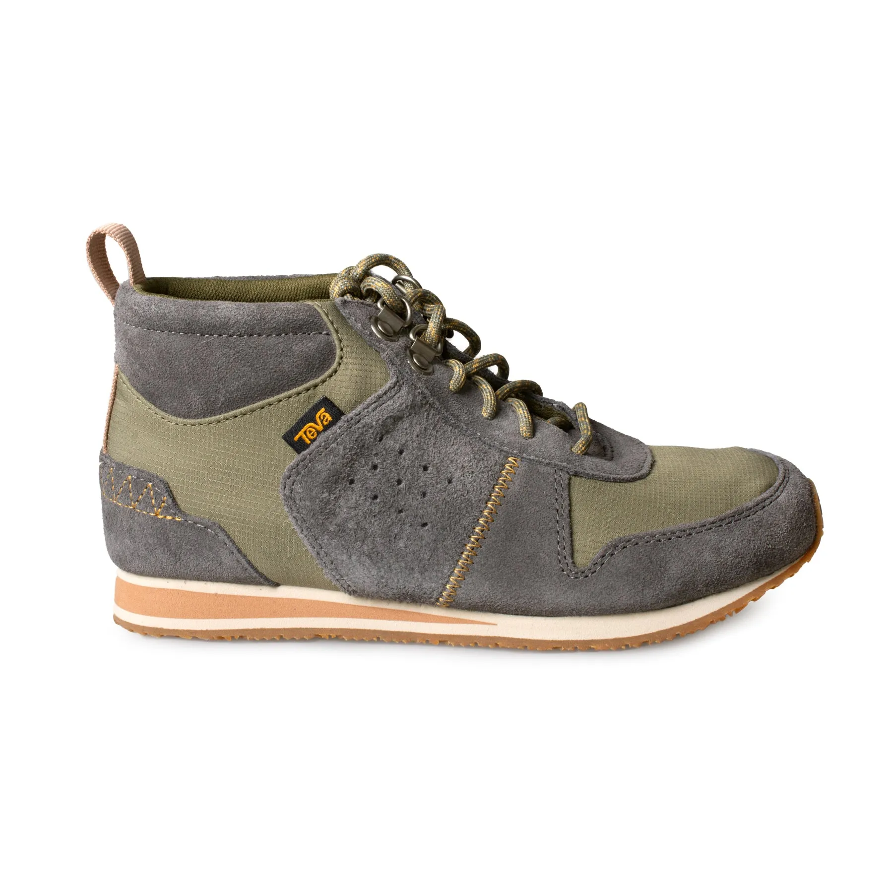 TEVA Highside 84 Grey Olive Shoes - Women's