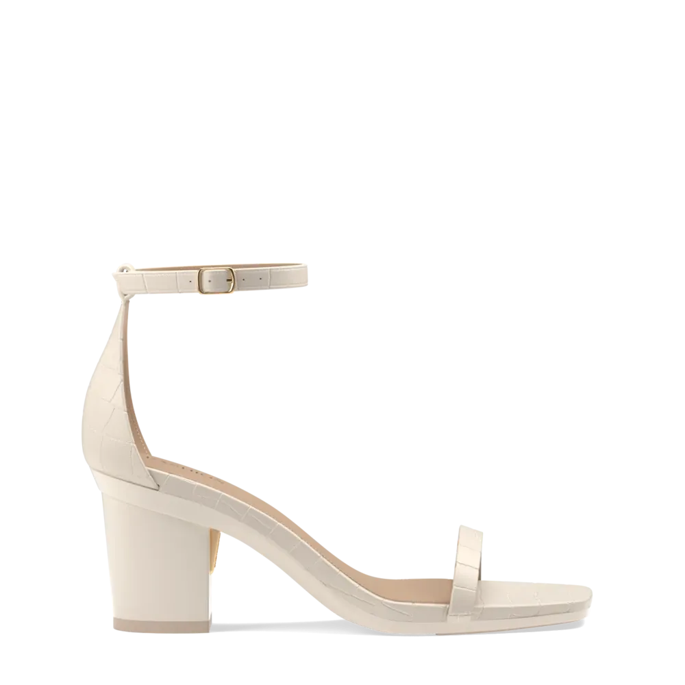 The Gigi - Ivory Crocodile 3 Block