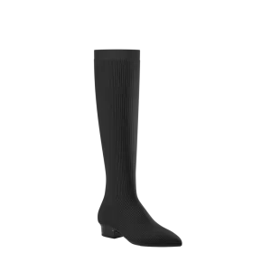 The Knee High Boot Coal Knit