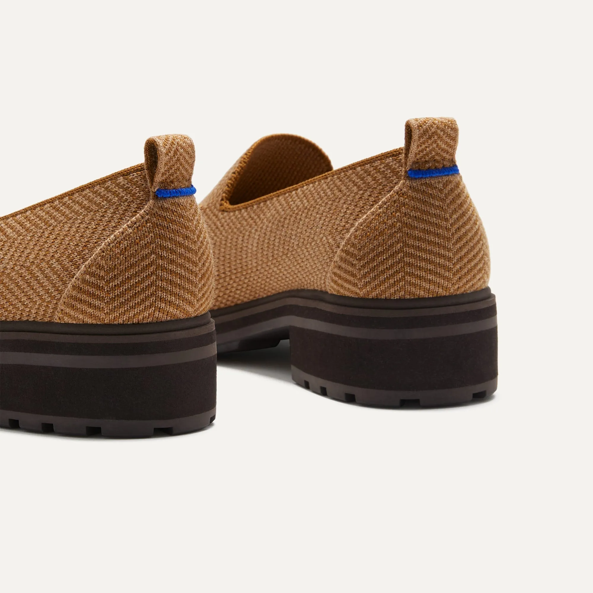 The Lug Loafer - Teak Herringbone