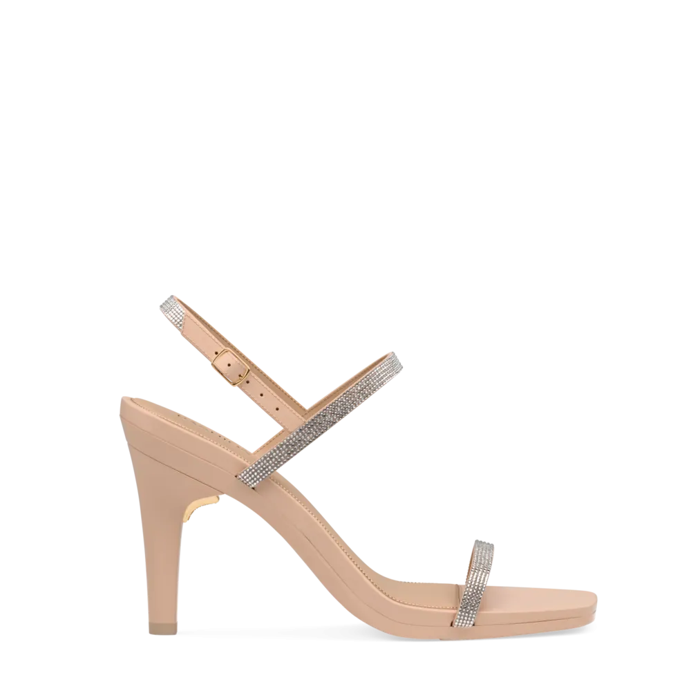 The Miranda - Sand Rhinestone 4 Stiletto