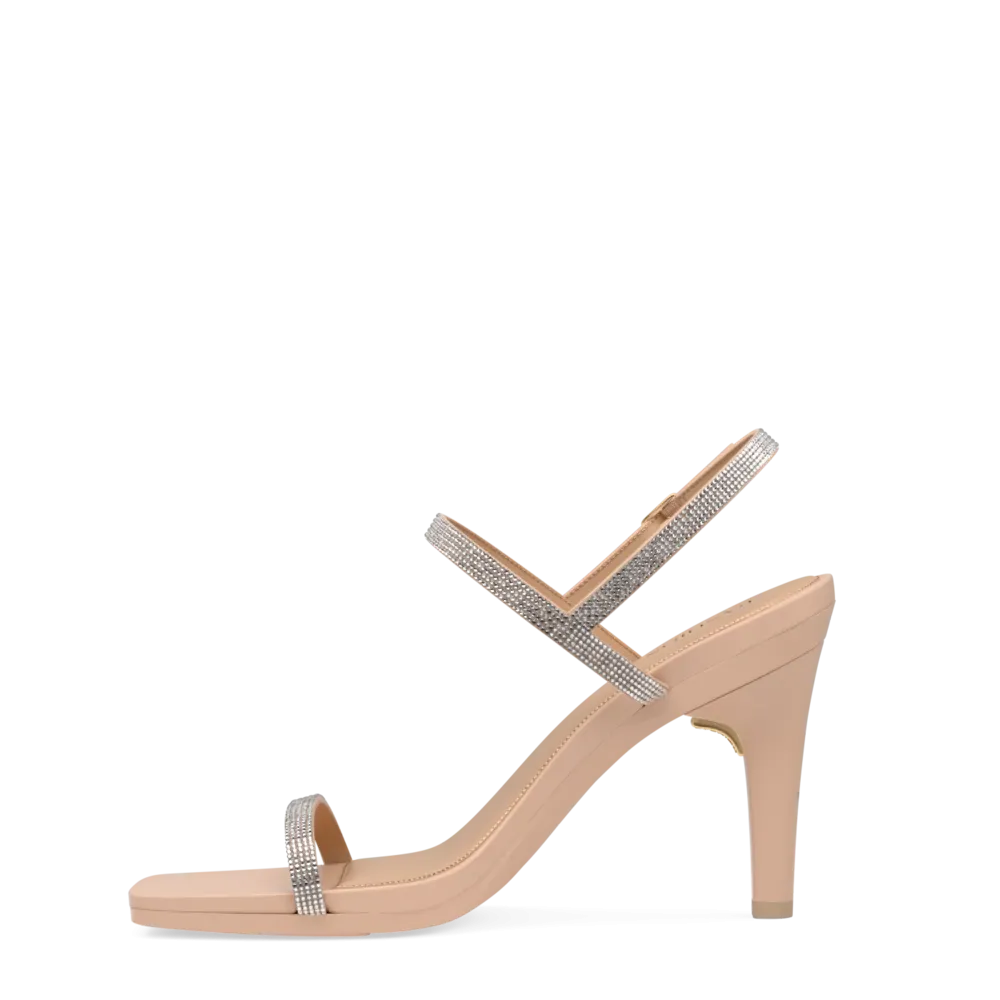 The Miranda - Sand Rhinestone 4 Stiletto