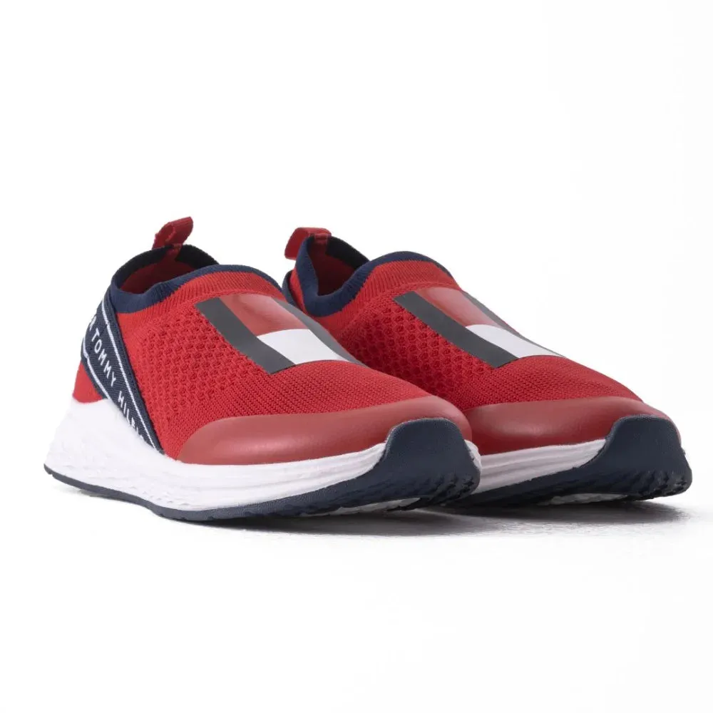 Tommy Hilfiger Low Cut Slip on Sneaker Women - RED